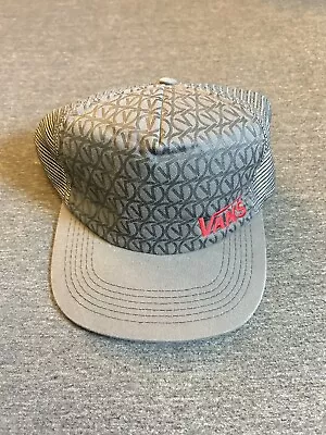 Vans Hat Snapback OSFM Adjustable Grey Color • $16.50