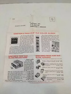 Sawyer View Master Complete Picture Library Order Form Reference Guild C5D • $8