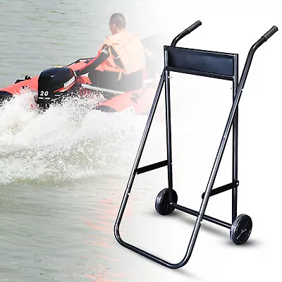 Outboard Motor Trolley Carrier Stand  Boat Engine Carrier Cart Transport Dolly • $64.60