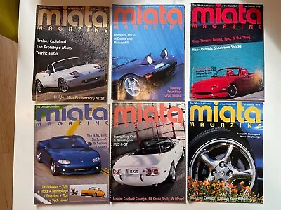 Miata Club Magazine Bundle 1999 (6 Magazines) • $40