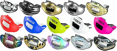 Shock Doctor Max Airflow Football Lip Guard Shield Mouthguard One Size Fits Most • $24.37