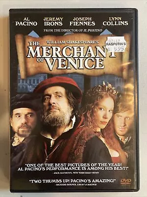 William Shakespeares The Merchant Of Venice (DVD 2005) • $8.99