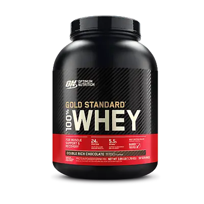 Optimum Nutrition Gold Standard 100% Whey Protein Powder Double Rich Chocolate • $61.77