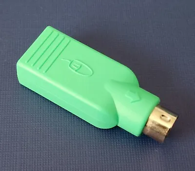 $4.36 • Buy LOGITECH USB Female To PS/2 Male Adapter Converter For Mouse PS2