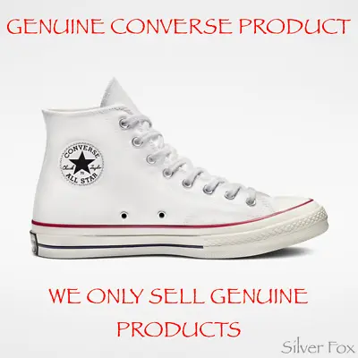 Converse Chuck Taylor 70 All Star Hi High Top White Shoes Sneakers Runners New • $79.95