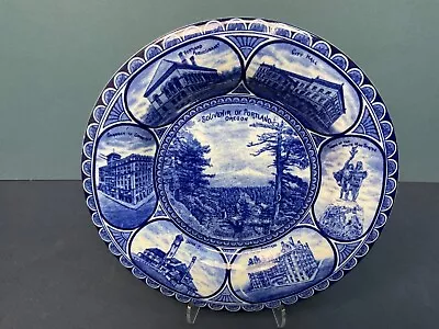 Antique Rowland & Marsellus Co.?   “Souvenir Of PORTLAND OR.” Flow Blue Plate • $58