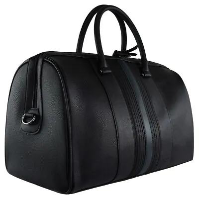 Ted Baker EVYDAY Adjustable Shoulder Strap Mens Weekend Black Holdall Bag 265310 • £64.99