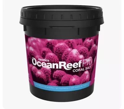 IQuatics Ocean Reef Pro Coral Aquarium Salt Bucket - 20kg • £38