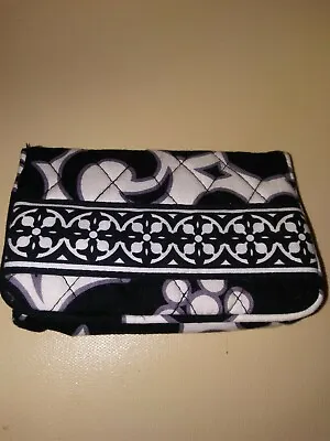 VERA BRADLEY One For The Money Night And Day Wallet With Kiss Lock Change Purse • $10.99