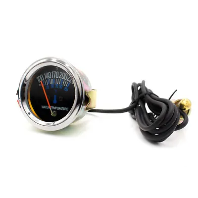 2'' 52mm Pointer Mechanical Car Water Temp Temperature Gauge Black Face ℃ & ℉ • $14.54