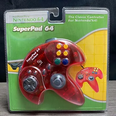 InterAct Super Pad SuperPad 64 Controller For Nintendo 64 N64 New In Packaging • $40.50