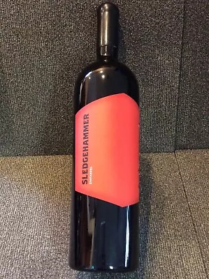 HUGE Sledgehammer Zinfandel 3L Sealed DISPLAY Wine Bottle DUMMY Bottle  • $79.99