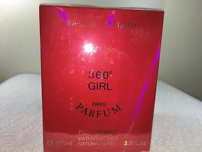 $15.99 • Buy In Style Fragrance Spray Cologne 360 GIRL Women's EDP 3.4 Oz (A28
