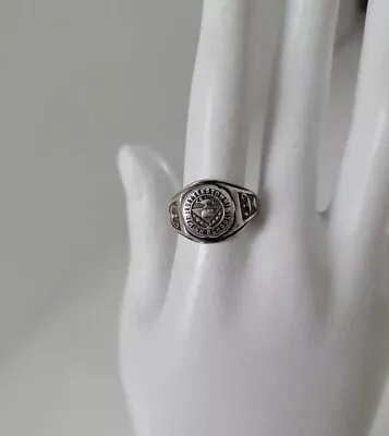 Vintage Littlestown High School Class Sterling Ring From PA Size 7 • $49.99