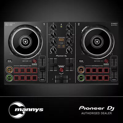 Pioneer DDJ200 2 Channel Rekordbox DJ Controller • $265