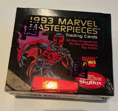 1993 SkyBox Marvel Masterpieces Booster Box New/Sealed • $72