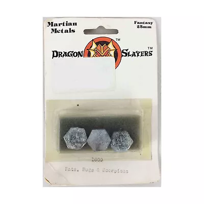 Martian Metals Dragon Slayers Mini 25mm Rats Bugs & Scorpions Pack New • $13.49