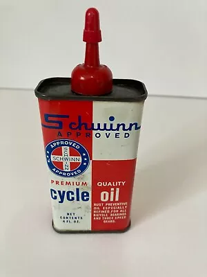 Vintage Schwinn Cycle Oil Can 4 Oz Oiler • $35