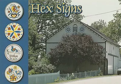 Vintage Postcard Hex Signs And Barns Continental Card Unused • $5.99