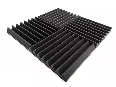 £31.49 • Buy 24 Pieces Uncompressed Pro-coustix Ultraflex Wedge Acoustic Treatment Foam Tiles
