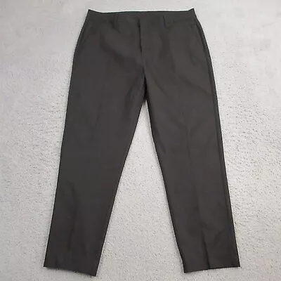 BYLT Mens Executive Chino Pants Size 36 X 28 Performance Black Golf Work Office • $34.98