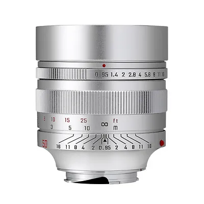 ZhongYi Mitakon SPEEDMASTER 50mm F0.95 For Leica M Mount Camera =Silver= • $499