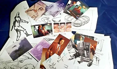 ** The X-FILES - 20x Photos + 23x Production Artwork And Materials !! LOT #1 • $12.99