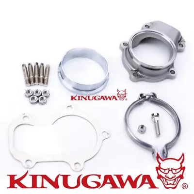 Kinugawa Turbo Dump Pipe Flange 5 Bolt To 3  V-band Fit Ford XR6 FALCON BA/BF FG • $150.89