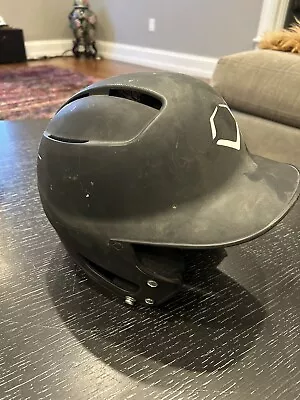 EVOSHIELD BATTING HELMET MATTE BLACK Baseball Softball Adult Size • $25