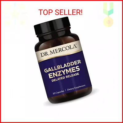 Dr. Mercola Gallbladder Enzymes 30 Servings (30 Capsules) Dietary Supplement  • $21.73