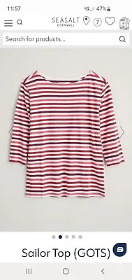 £9 • Buy Seasalt Sailor Top Size 10 Brand New With Tag