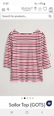 £9 • Buy Seasalt Sailor Top Size 10 Brand New With Tag