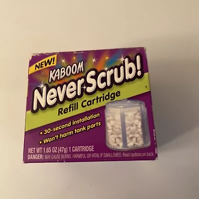 Kaboom Never Scrub Refill Drop In Cartridge 1.65 Oz Discontinued Lot New In Box • $7.50