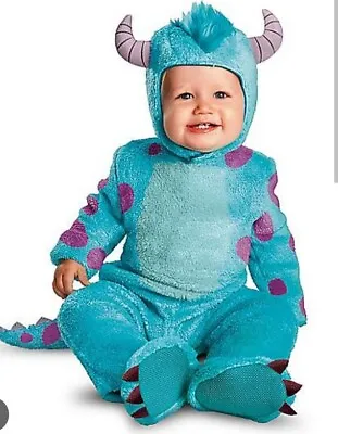 Disney Baby Pixar Monsters Inc Sully Halloween Costume Sz 6-12mo  • $30