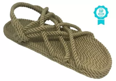 HIPPÖ Rope Sandals | Women's Rope Sandals | Men's Rope Sandals | Handmade • $36.94