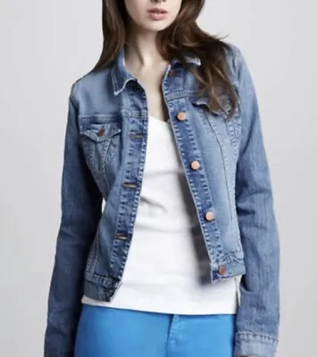 J. Brand Stretch Denim Crop Jacket Universe Wash Size XS • $55