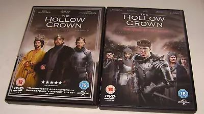 The Hollow Crown: Series 1 And 2 [DVD] 7 X DVD • £9.99