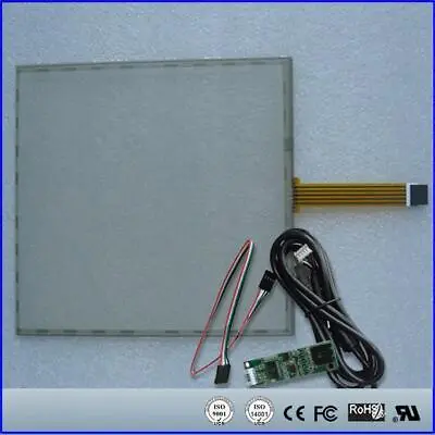 17inch 355x288mm 5Wire Resistive Touch Screen Panel USB Kit For 17  #Y2 • £80.69