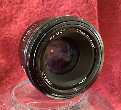 $150 • Buy Minolta 50mm F1.7 PRIME Lens (Vintage) For Sony/Minolta A-mount (Full Frame)