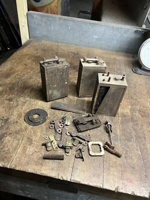 $49.99 • Buy Antique Old Ford Model T Ignition Wood Coil Buzz Box Automobile Parts Lot USA