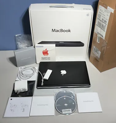 Retro MacBook Black 13  MB063LL/B November LATE 2007 2.2GHz Intel Core 2 Duo • $9824.51