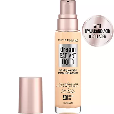 MAYBELLINE Dream Radiant Liquid Coverage Hydrating Foundation • $3.55