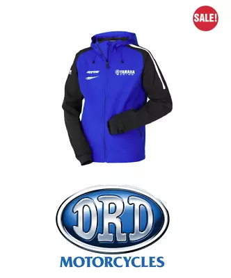 Genuine Yamaha Racing Paddock Blue Men's Softshell Jacket SEFTON WAS: £103.00 • £82.40