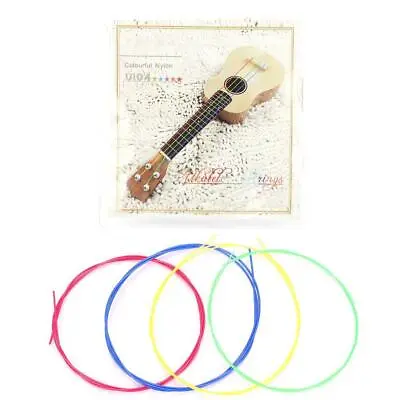 $5.91 • Buy 4pcs IRIN Colorful Nylon Ukelele Strings Replacement Accessory For Ukelele New