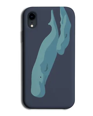 Underwater Blue Whales Phone Case Cover Sperm Whale Ocean Marine K969  • £14.95