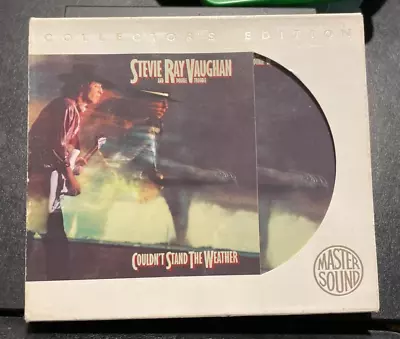 STEVIE RAY VAUGHAN Couldn't Stand The Weather  1984 CD 24 KT GOLD MasterSound • $21.99