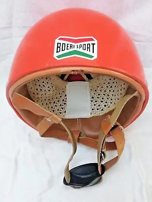 Vintage Boeri Sport Helmet For Ski Motorcycle Scooter Vespa 60s Italy... • $160.82