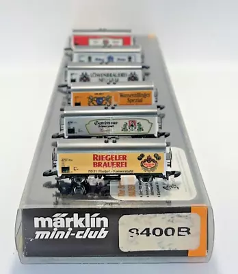 Z Scale Marklin 8400B  The Breweries Of Baden  Collectors Beer Wagon Set #2 • $430.41