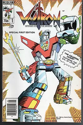 Voltron: Defender Of The Universe #! 1985 Modern Publishing Vf Nm • $49.99