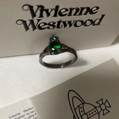 Vivienne Westwood Ring Size 6.5-7 Green NO BOX [EJ202 • $118.37
